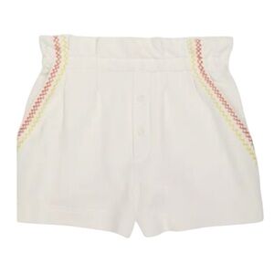 🔥 SOMETHING NAVY white Hazel
Paperbag Sweatshorts Women's Shorts SMALL